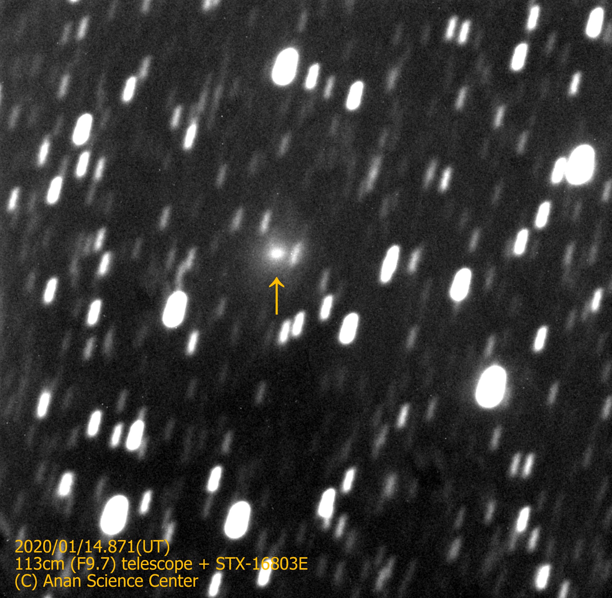 徳島の天体捜索家 約1年ぶりに新彗星を発見 阿南市科学センター 天文館 Blog